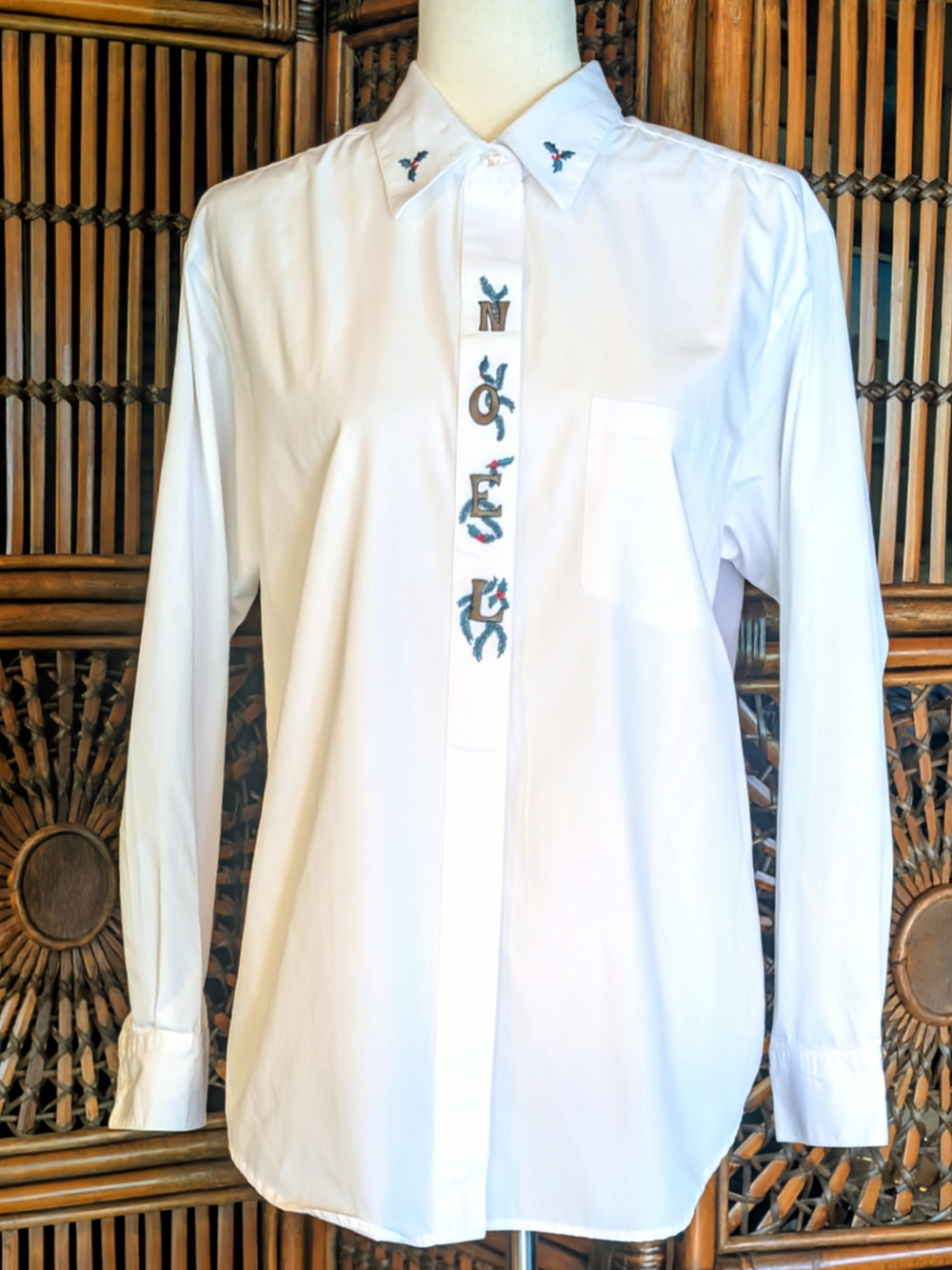EDWARD Nöel Embroidered Christmas Shirt - XL - GVC